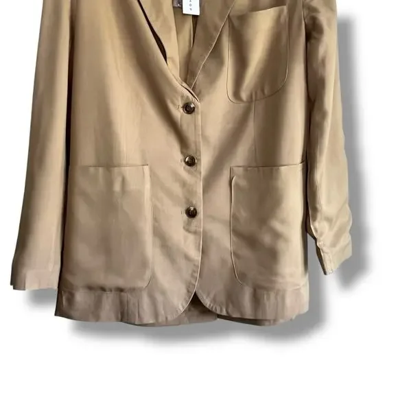 Topshop Single Breasted Oversized Blazer Jacket NWT - Picture 3 of 4